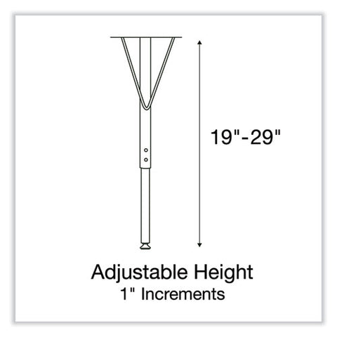 Markerboard Activity Tables, Rectangular, 60" X 30" X 19" To 29", White Top, Black Legs, 4/pallet