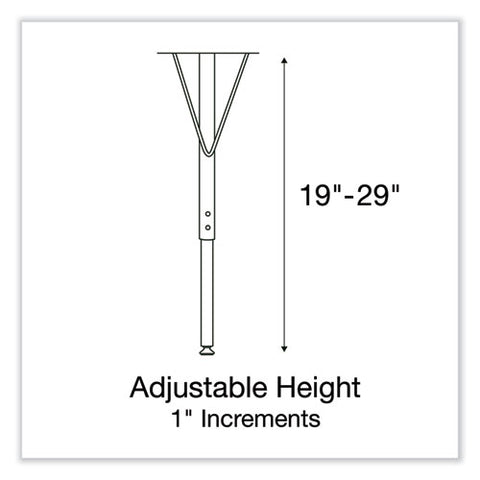 Adjustable Activity Tables, Kidney Shaped, 72" X 48" X 19" To 29", Gray Top, Black Legs, 4/pallet