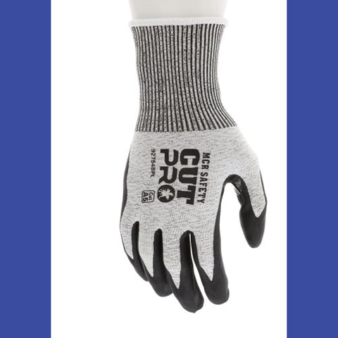 Cut Pro 92754bp Gloves, Small, Black/gray, Dozen