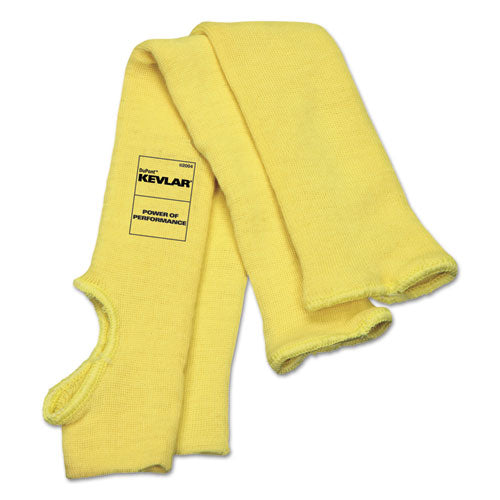 Economy Series Dupont Kevlar Fiber Sleeve, One Size Fits All, Yellow