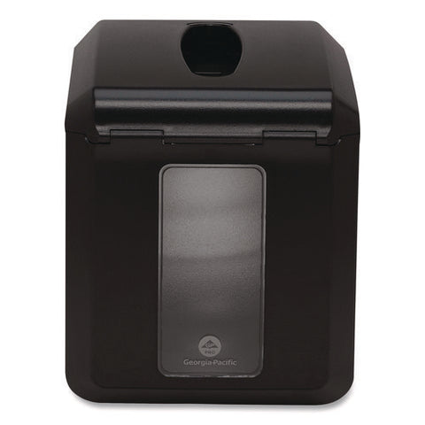 Tabletop Napkin Dispenser, 6.1 X 7.6 X 7.2, Black