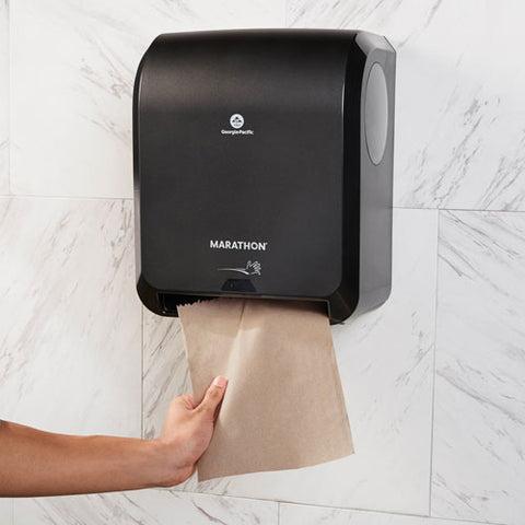 Automated Touchless Paper Towel Dispenser, 10 X 13.4 X 16.5, Black
