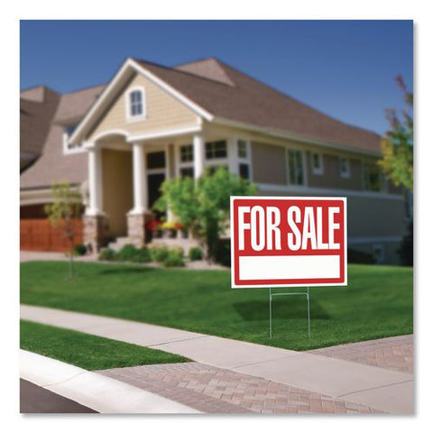 For Sale Sign Kit, 19 X 15, Red/white