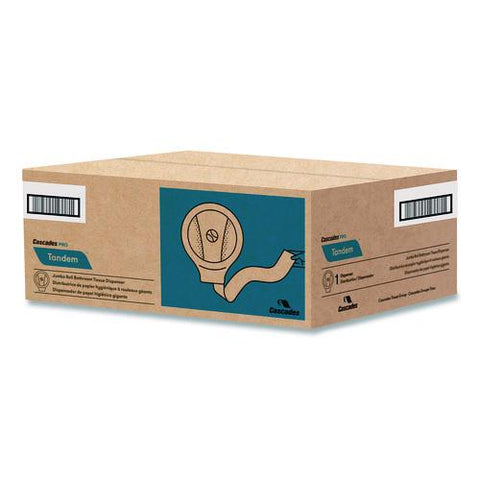 Tandem Single Jrt Dispenser, 11.6 X 5.9 X 14.6, White