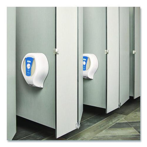 Tandem Single Jrt Dispenser, 11.6 X 5.9 X 14.6, White