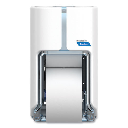 Tandem No Touch High Capacity Bath Tissue Dispenser, 7 X 6.6 X 12, White