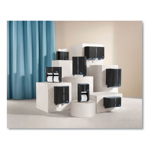 Tandem No Touch High Capacity Bath Tissue Dispenser, 12.6 X 6.6 X 12, Gray