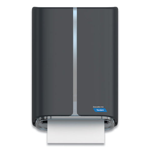 Tandem Electronic Roll Towel Dispenser, 8.78 X 11.5 X 16.65, Dark Gray