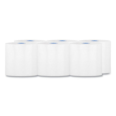 Perform Hardwound Roll Towels For Tandem Dispensers, 1-ply, 7.5" X 775 Ft, Ultra White, 6/carton