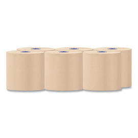 Perform Hardwound Roll Towels For Tandem Dispensers, 1-ply, 7.5" X 775 Ft, Natural, 6/carton