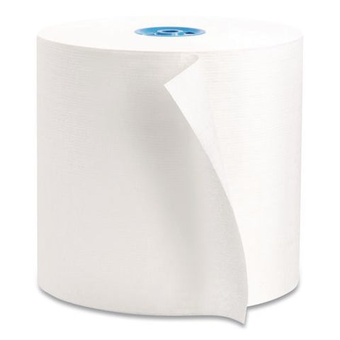 Signature Hardwound Roll Towels For Tandem Dispensers, 1-ply, 7.5" X 1,000 Ft, White, 6 Rolls/carton