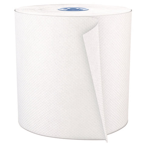 Perform Hardwound Roll Towels For Tandem Dispensers, 1-ply, 7.5" X 1,050 Ft, Ultra White, 6/carton