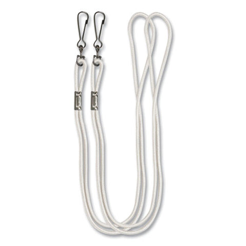Lanyard, Metal J-hook Fastener, 20" Long, Assorted Colors, 12/pack