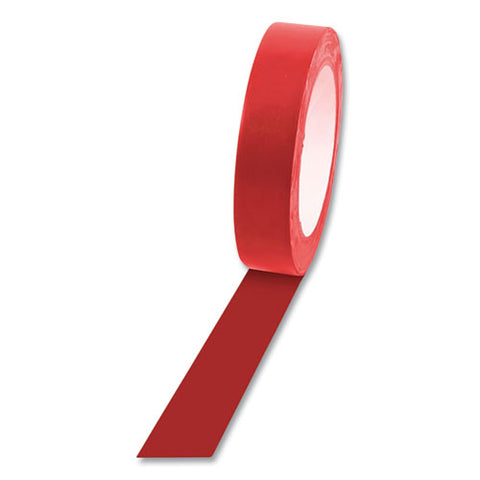 Floor Tape, 1" X 36 Yds, Red