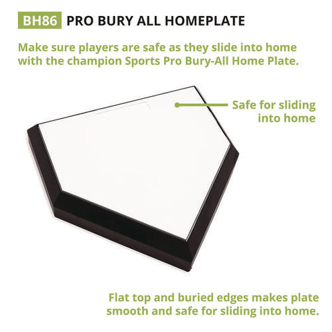 Pro Bury All Homeplate, 20" X 20" X 4"