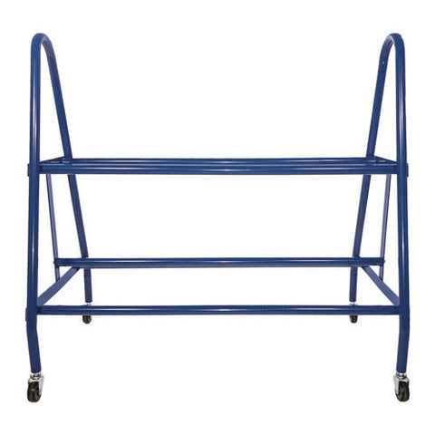 Heavy-duty Deluxe Ball Cart, Metal, 132 Lb Capacity, 17.5 X 38 X 35.75, Blue