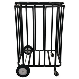 Compact Lockable Ball Locker, Metal, 176 Lb Capacity, 22 X 28 X 43, Black