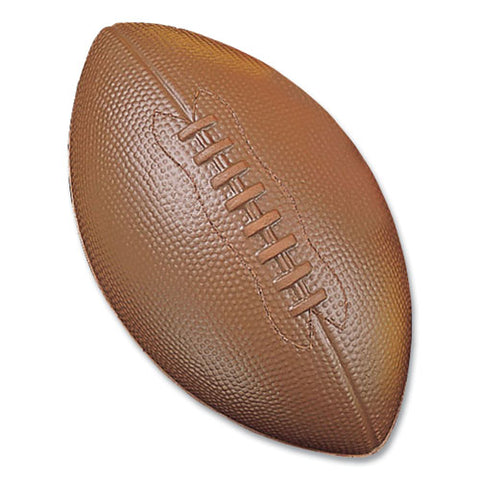 Coated Foam Sport Ball, For Football, Playground Size, Brown