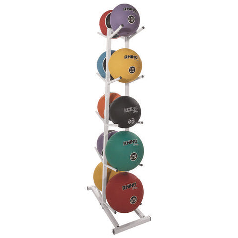 Double Medicine Ball Tree, 12" X 23" X 51", White