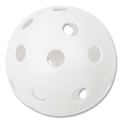 Plastic Baseballs, 9" Diameter, White, 12/set