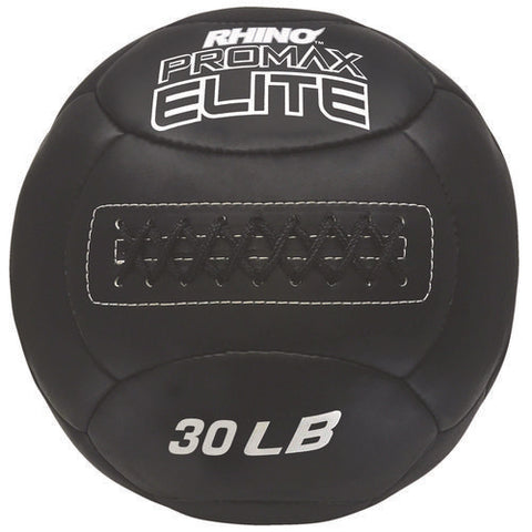 Rhino Promax Elite Medicine Ball, 30 Lb, Black