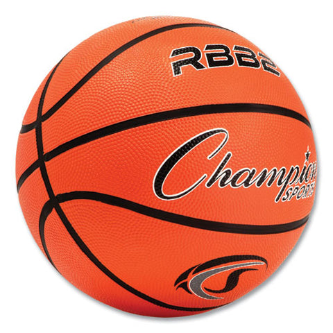 Rubber Sports Ball, For Basketball, No. 5 Size, Junior Size, Orange