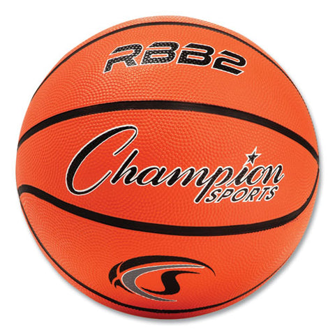 Rubber Sports Ball, For Basketball, No. 5 Size, Junior Size, Orange