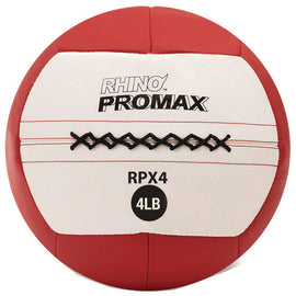 Rhino Promax Medicine Ball, 4 Lb, Red