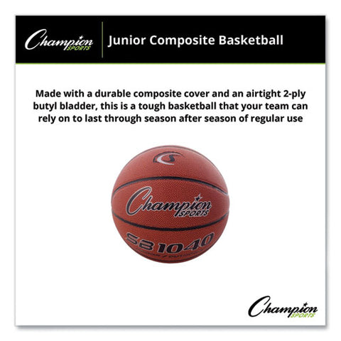 Composite Basketball, Intermediate, Brown