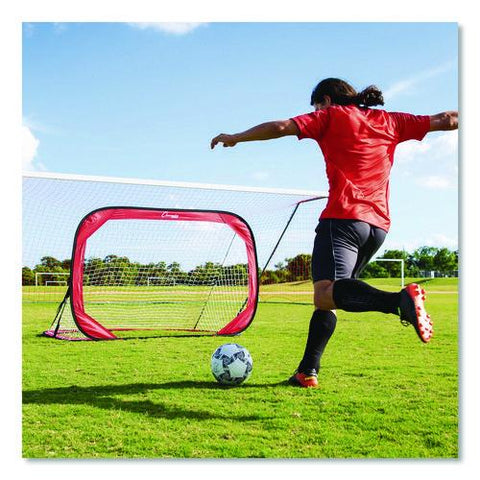 Pop Up Soccer Goal, 72"  X 48", 1.25" Dia, Pair