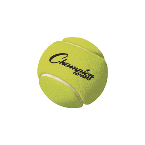 Tennis Balls, 2.5" Diameter, Yellow, 3/pack