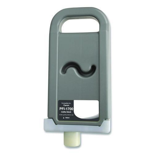 Compatible Matte Black Ink, Replacement For Pfi-1700 (0774c001aa), 700 Ml