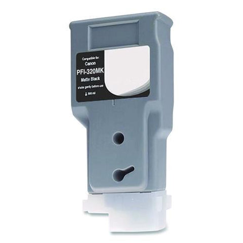 Compatible Matte Black Ink, Replacement For Pfi-320 (pfi-320mbk), 330 Ml