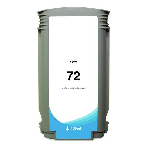 Remanufactured Cyan High-yield Ink, Replacement For 72 (c9371a), 130 Ml