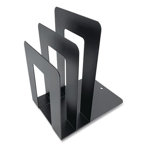 Bookend,5",stl,w/ Srtr,bk