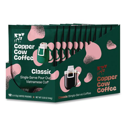 Classic Vietnamese Pour Over Coffee, 5.08 Oz Packet, 12/box