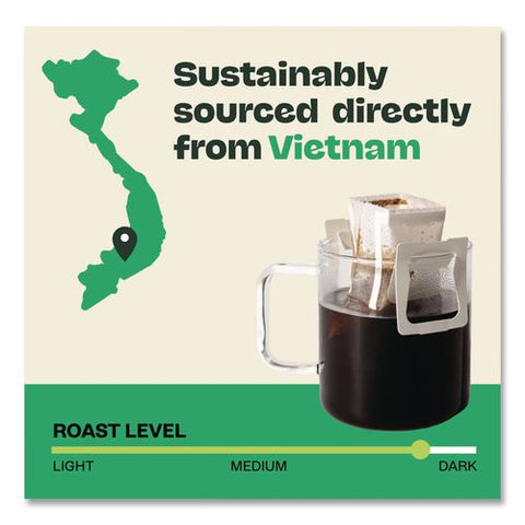 Classic Vietnamese Ground Coffee, 12 Oz Packet