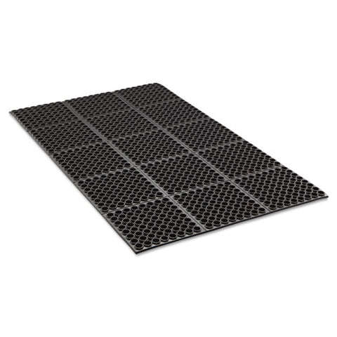 Safewalk Heavy-duty Anti-fatigue Drainage Mat, General Purpose, 36 X 60, Black