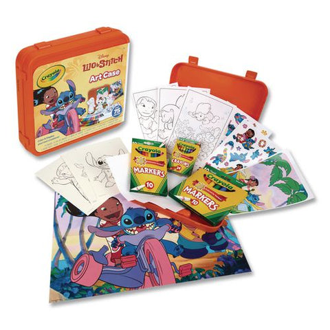 Lilo And Stitch Coloring Art Case, Ages 5 And Up, 75 Pieces