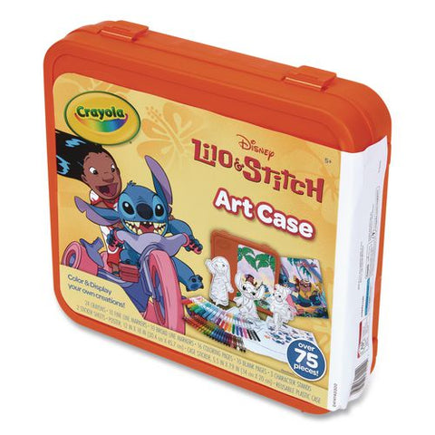 Lilo And Stitch Coloring Art Case, Ages 5 And Up, 75 Pieces