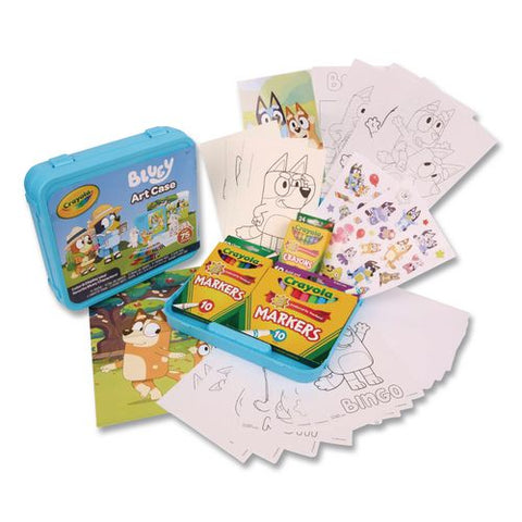 Bluey Art Case, 75 Pieces