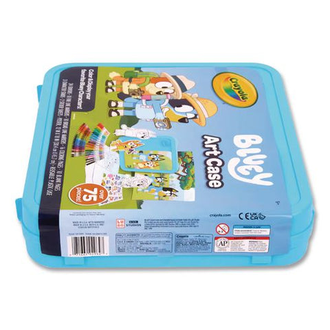 Bluey Art Case, 75 Pieces