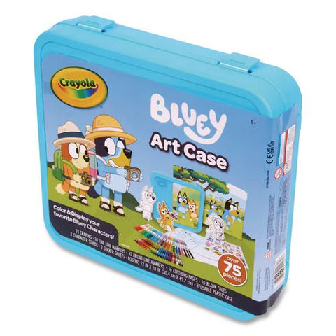 Bluey Art Case, 75 Pieces