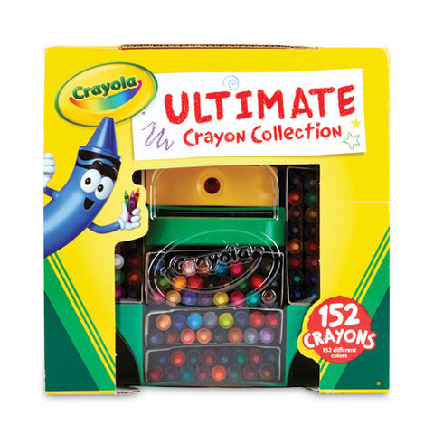 Ultimate Crayon Case, Sharpener Caddy, 152 Colors