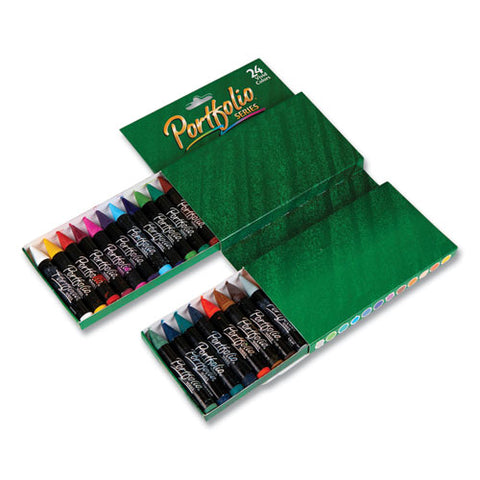 Portfolio Series Oil Pastels, 24 Assorted Colors, 24/pack