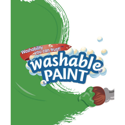 Washable Paint, Green, 1 Gal Bottle