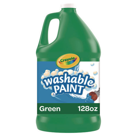 Washable Paint, Green, 1 Gal Bottle