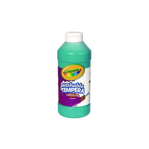 Artista Ii Washable Tempera Paint, Turquoise, Matte, 16 Oz. Bottle