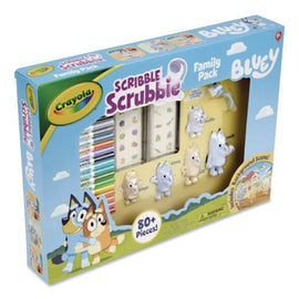 Scribble Scrubbie Bluey Poolside Playset, Ages 3 And Up, 16 Pieces