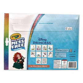 Color Wonder Mess Free Princess Glitter Activity Book, Includes 5 Color Wonder Markers, Ages 3 And Up, 10 Pages